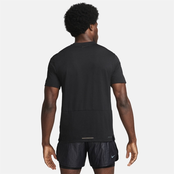 Nike Rise 365 Maglietta - Black/Reflective Black