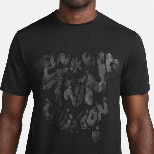 Nike Rise 365 Camiseta - Black/Reflective Black