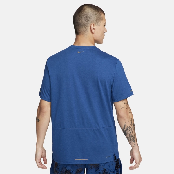 Nike Rise 365 T-Shirt - Court Blue/Black/Reflective Black