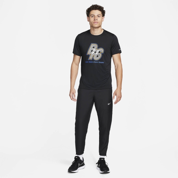 Nike Run Energy Rise 365 BRS Maglietta - Black/Hyper Royal