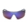 Nike Show X1 Gafas de sol - Shiny Wolf Grey/Blue Mirror