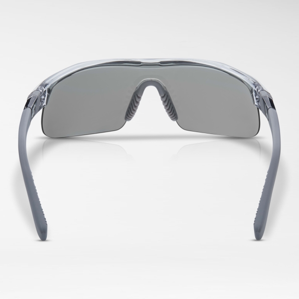Nike Show X1 Sunglasses - Shiny Wolf Grey/Blue Mirror