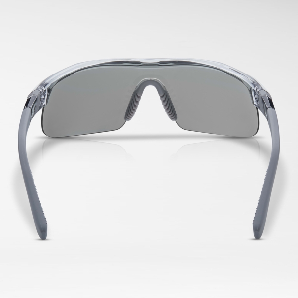 Nike Show X1 Gafas de sol - Shiny Wolf Grey/Blue Mirror