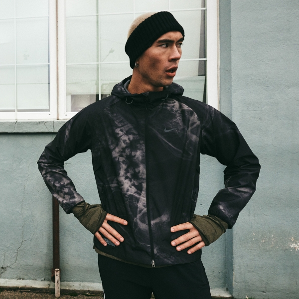 Nike Storm-FIT Run Division Giacca - Black/Black Reflective