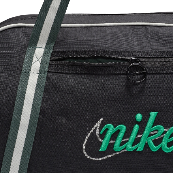 Nike Swoosh Club Bolso - Black/Vintage Green/Stadium Green