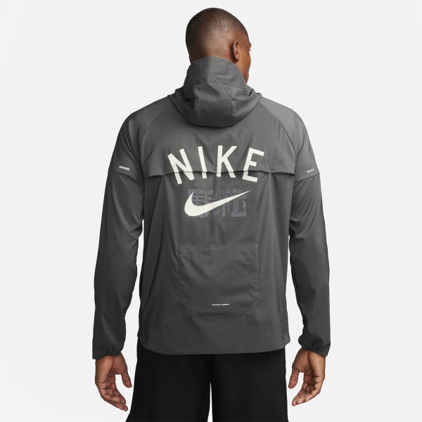 Nike Repel Windrunner Ekiden Jacket - Medium Ash/Light Bone