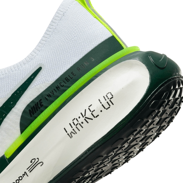 Nike ZoomX Invincible Run Flyknit 3 - White/Pro Green/Volt/Black