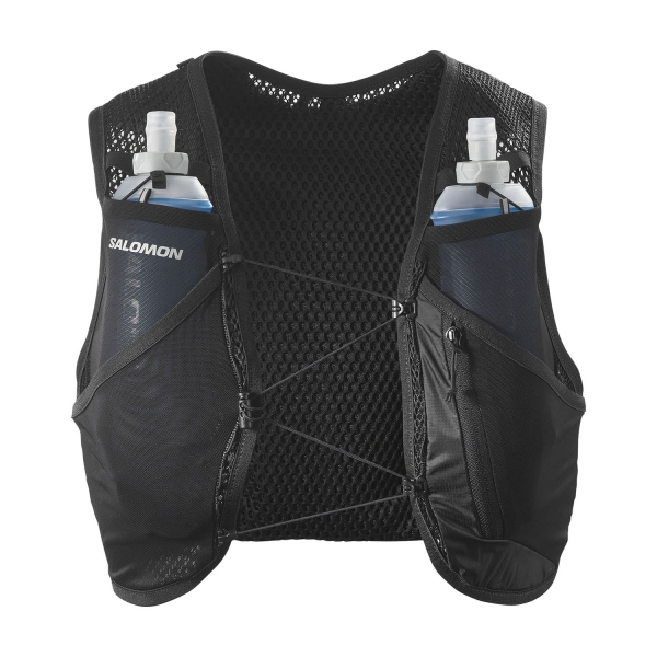 Salomon Active Skin 4 Set Backpack - Black/Metal