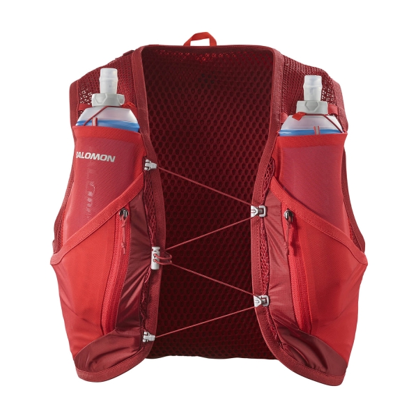 Salomon Active Skin 12 Set Zaino - Red Dahlia/High Risk Red