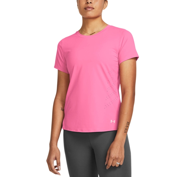 Camiseta Running Mujer Under Armour Launch Elite Camiseta  Fluo Pink/Reflective 13833640682