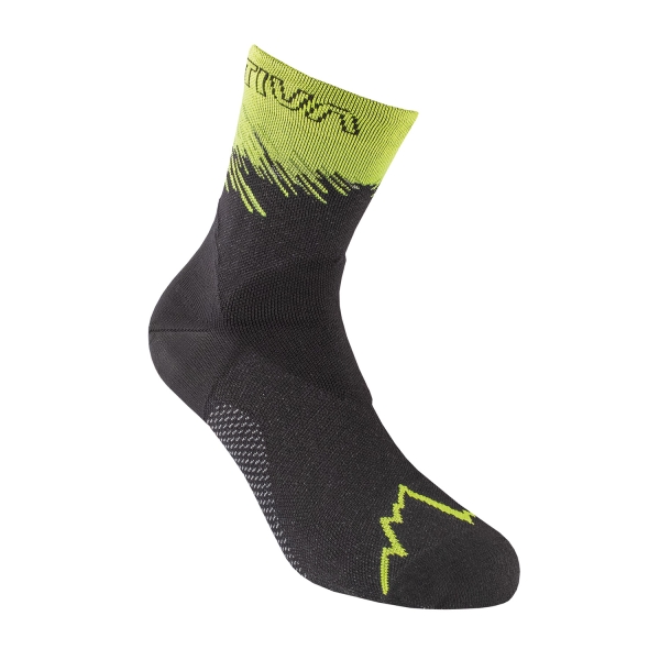 Calcetines Running La Sportiva Performance Calcetines  Black/Lime Punch 79A999729