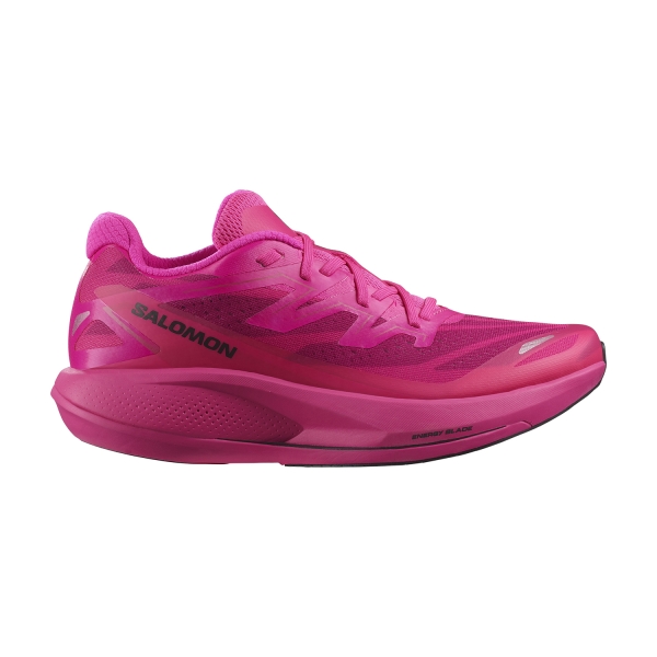 Women's Performance Running Shoes Salomon Phantasm 2  Pink Glo/Vivacious/Black L47430000