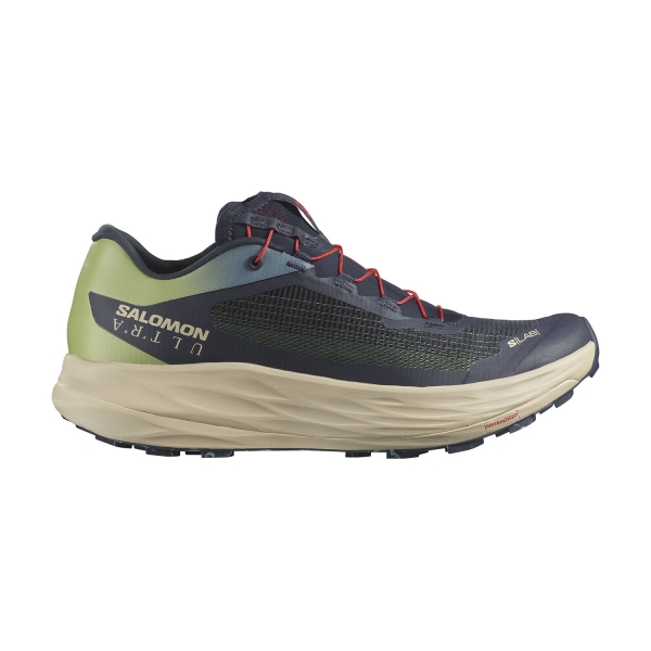Men's Trail Running Shoes Salomon S/Lab Ultra  Sage/Cameo Blue/Night Sky L47480100