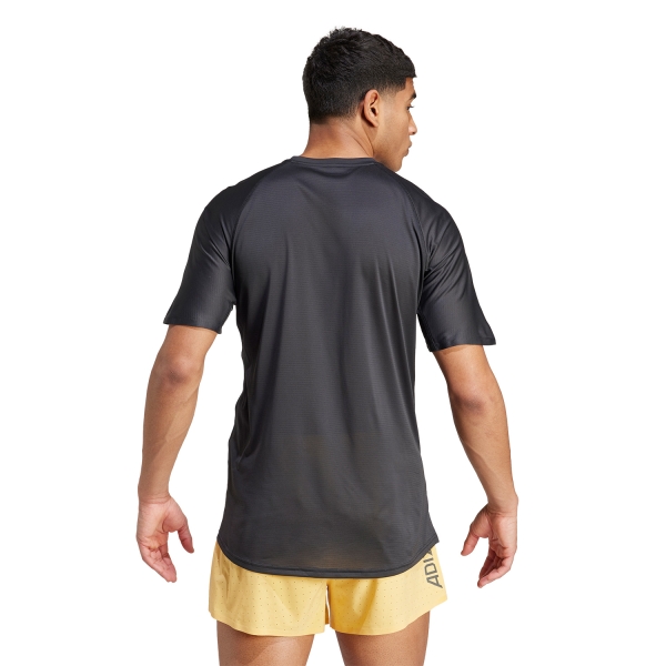 adidas adizero Heat.RDY Camiseta - Black/Grey Six