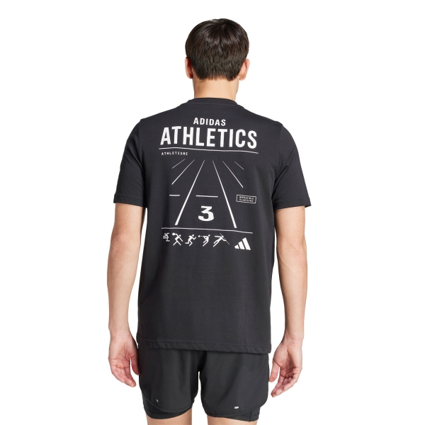 adidas Athlete T-Shirt - Black