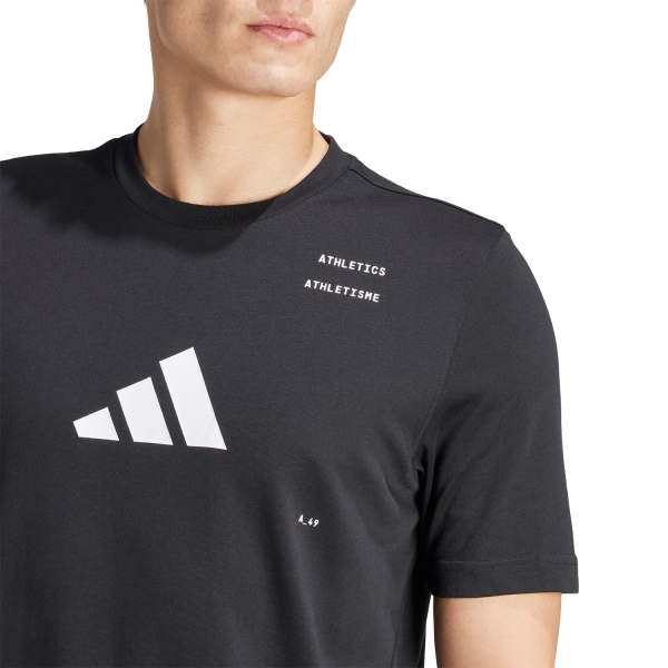 adidas Athlete T-Shirt - Black