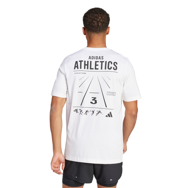 adidas Athlete T-Shirt - White