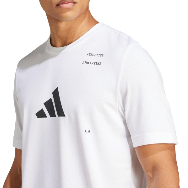 adidas Athlete T-Shirt - White