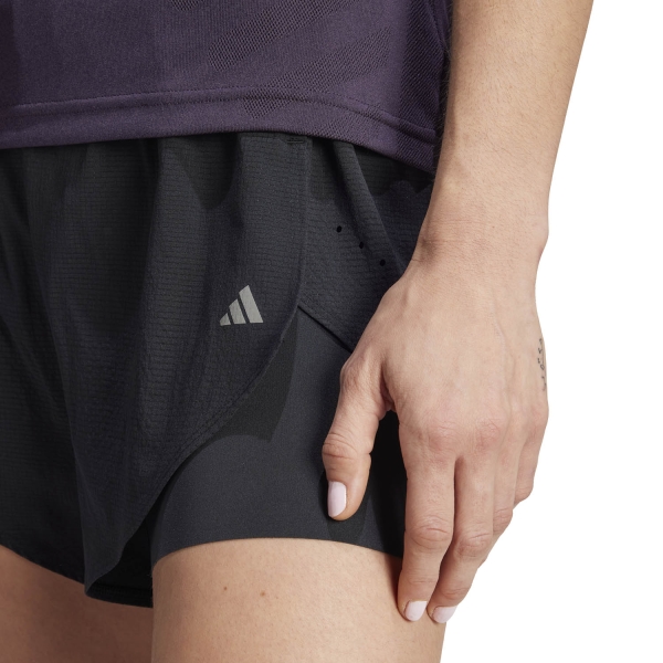 adidas D4T HIIT 2 in 1 2in Shorts - Black