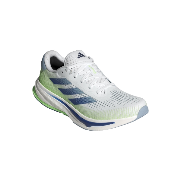 adidas Supernova Rise - Cloud White/Wonder Blue/Green Spark