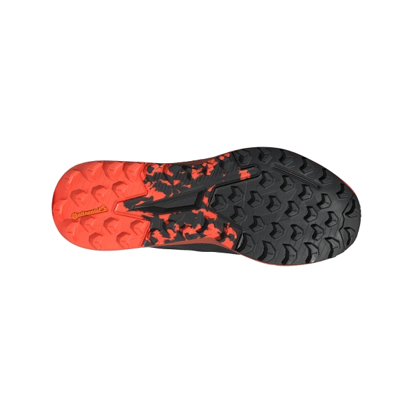 adidas Terrex Agravic Flow 2 - Core Black/Grey Four/Impact Orange