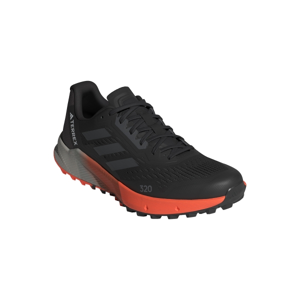 adidas Terrex Agravic Flow 2 - Core Black/Grey Four/Impact Orange