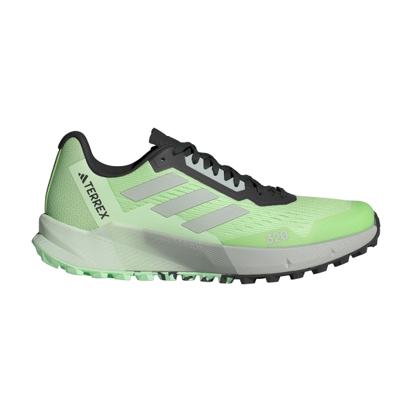Men's Trail Running Shoes adidas Terrex Agravic Flow 2  Semi Green Spark/Wonder Silver/Core Black IG8019