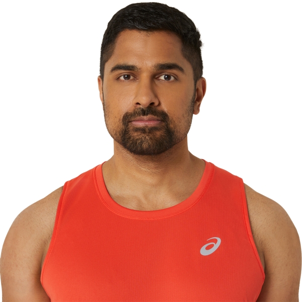 Asics Core Logo Tank - True Red