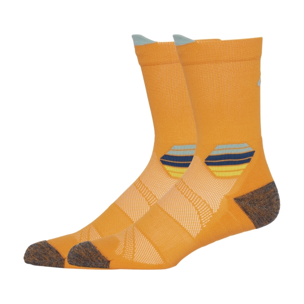 Running Socks Asics Fujitrail Socks  Fellow Yellow/Dark Mint 3013A700800