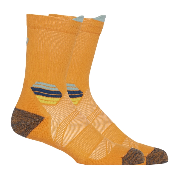 Asics Fujitrail Socks - Fellow Yellow/Dark Mint