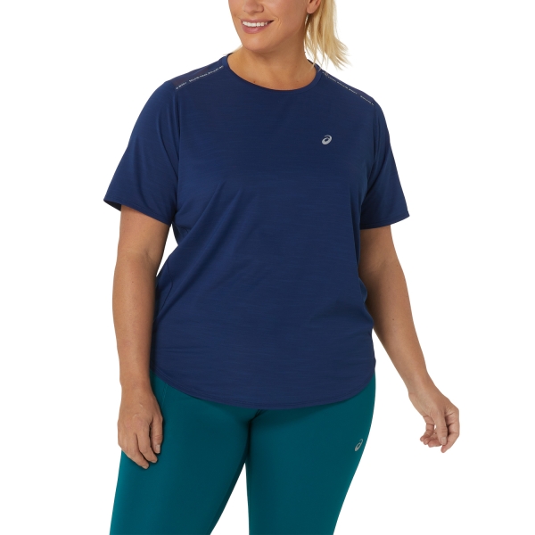 Women's Running T-Shirts Asics Road TShirt  Blue Expanse 2012C969400
