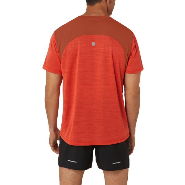 ASICS Road T-Shirt - True Red/Spice Latte