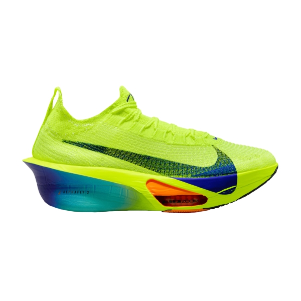 Women's Performance Running Shoes Nike Alphafly Next% 3  Volt/Black/Green Shock/Hyper Crimson FD8315700