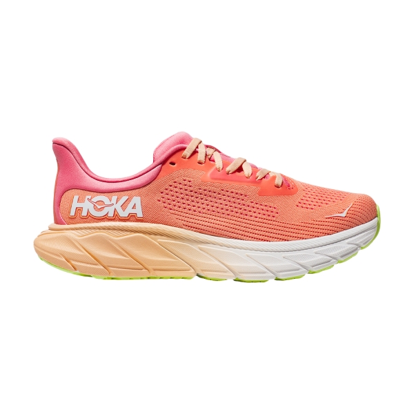 Scarpe Running Stabili Donna Hoka Arahi 7  Papaya/Coral 1147851PPYC
