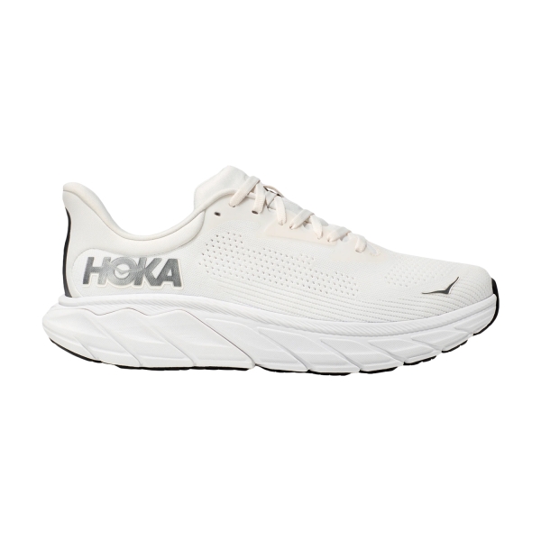 Men's Structured Running Shoes Hoka Arahi 7  Blanc De Blanc/Steel Wool 1147850BDBSW