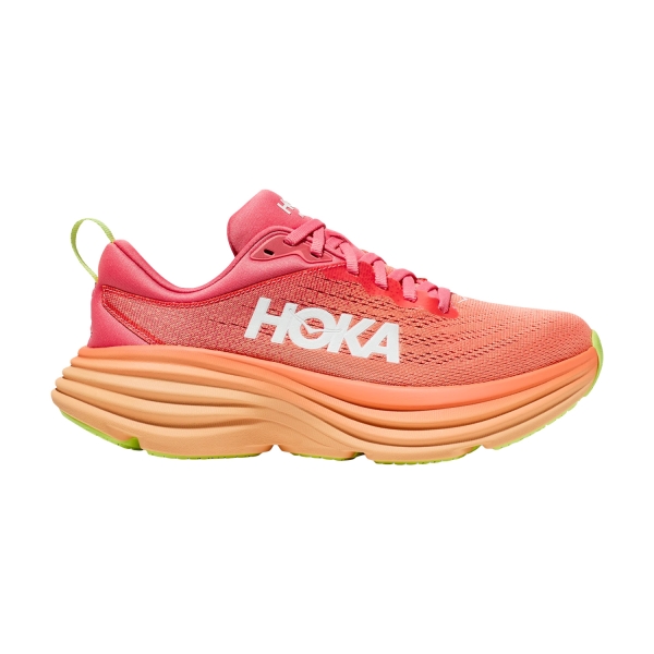Women's Neutral Running Shoes Hoka Bondi 8  Coral/Papaya 1127952CPPY