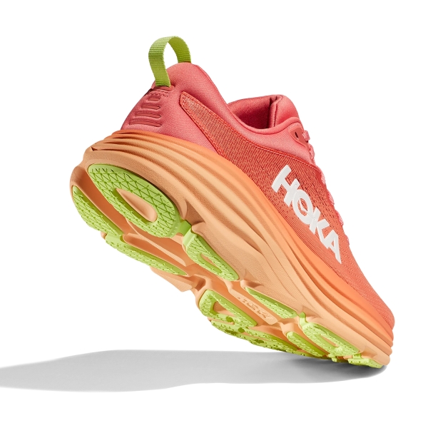 Hoka Bondi 8 - Coral/Papaya