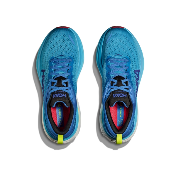 Hoka Bondi 8 Men's Running Shoes - Virtual Blue/Swim Day