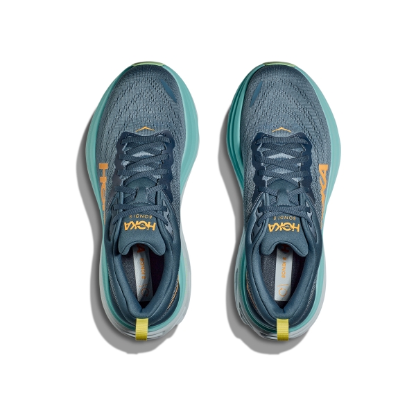 Hoka Bondi 8 Wide - Real Teal/Shadow