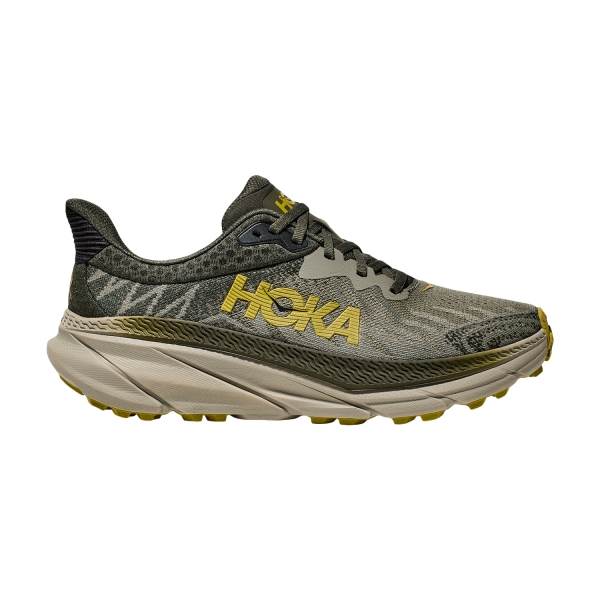 Scarpe Trail Running Uomo Hoka Challenger 7  Olive Haze/Forest Cover 1134497OZF