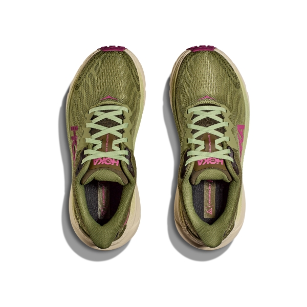 Hoka Challenger 7 Wide - Forest Floor/Beet Root