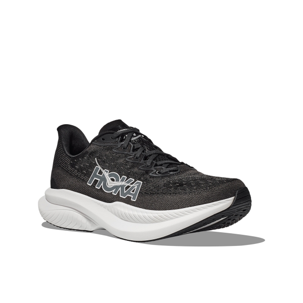 Hoka Mach 6 Wide - Black/White