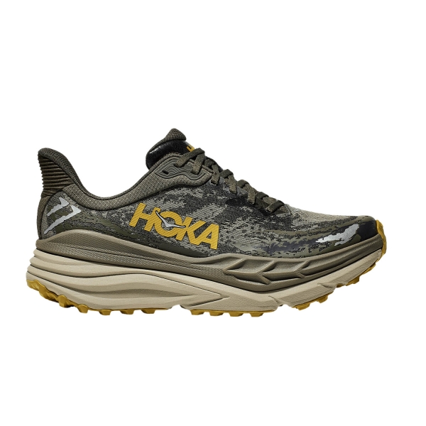 Men's Trail Running Shoes Hoka Stinson 7  Olive Haze/Forest Cover 1141530OZF