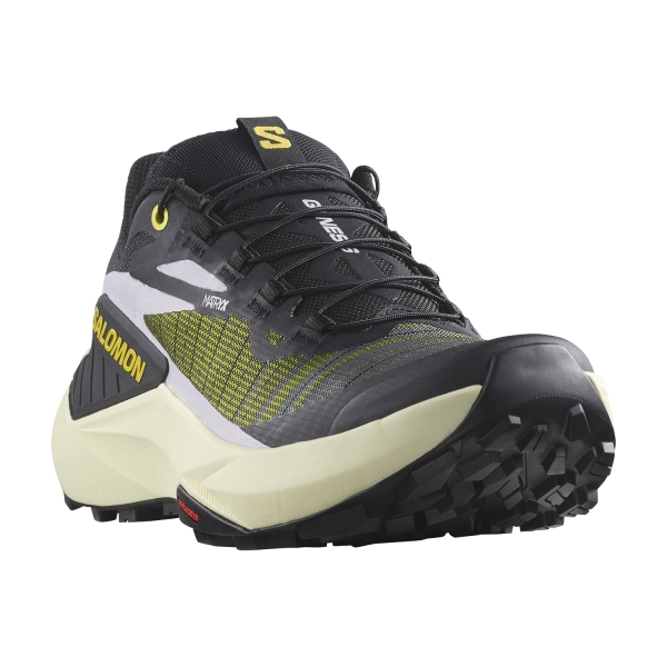 Salomon Genesis - Black/Sulphur Spring/Orchid Petal