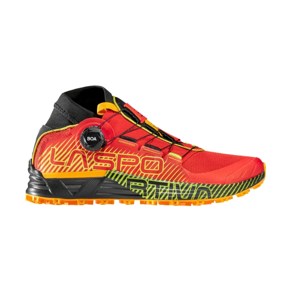 Men's Trail Running Shoes La Sportiva Cyklon  Sunset/Lime Punch 46W319729