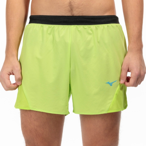 Men's Running Shorts Mizuno Aero 4.5in Shorts  Lime J2GBB00242