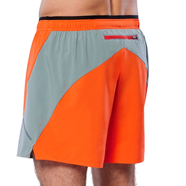 Mizuno Alpha 5.5in Shorts - Nasturtium/Lead