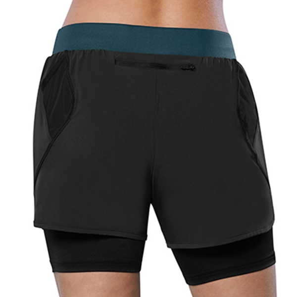 Mizuno ER 2 in 1 4.5in Shorts - Black