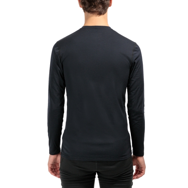 Mizuno Mid Weight Crew Camisa - Black