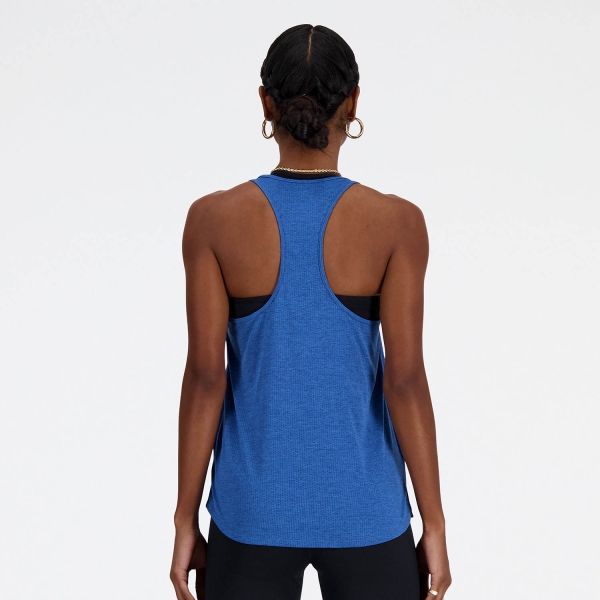 New Balance Athletics Top - Blue Agate Heather